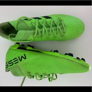 Soccer shoes.